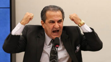 O pastor bolsonarista Silas Malafaia, líder da Assembleia de Deus Vitória em Cristo, um dos maiores avalistas do PL da Anistia e do ex-presidente Jair Bolsonaro,