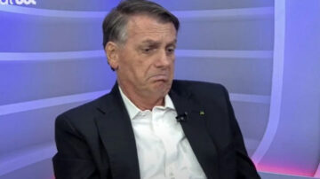 Surtado e com medo: Jair Bolsonaro em entrevista ao portal Uol.